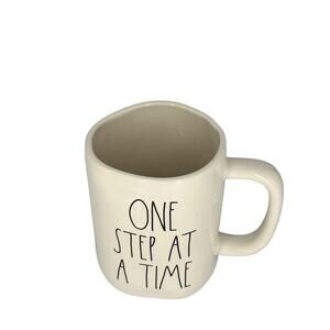Rae Dunn Magenta “One Step At A Time” Mug Coffee Cup
